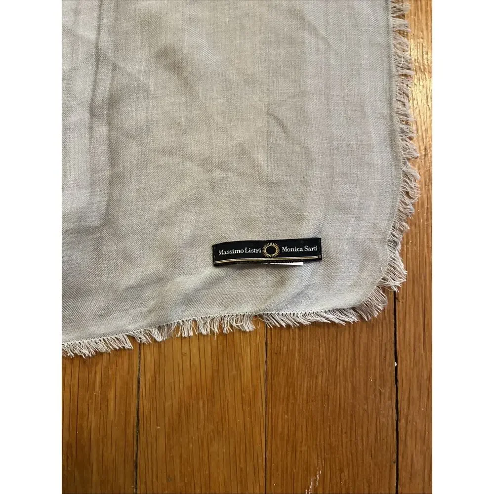 Faliero Sarti Massimo Listri Cashmere Modal Petrovsky Palace XL Art Scarf $359